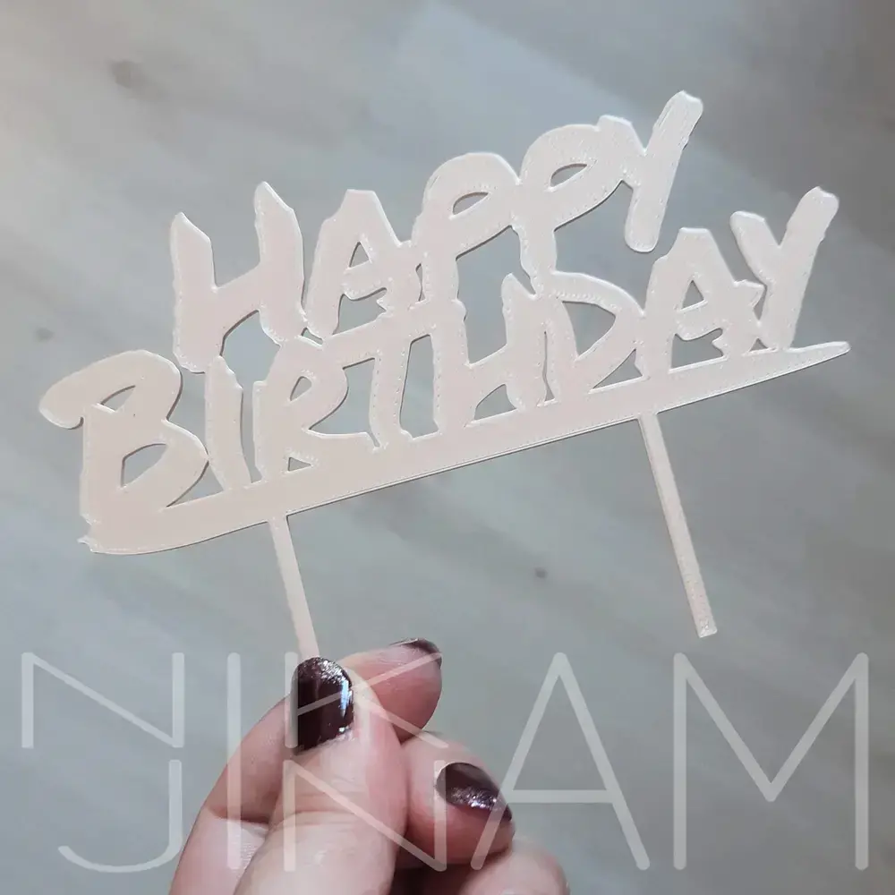 Dortový zápich Happy Birthday